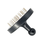 Black hookah foil poker tool with precision needles, T-handle aluminum foil puncher for perfect uniform holes, professional shisha accessory