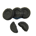 Natural hookah charcoal 4 pieces set, pure wood coal for shisha, chemical-free clean-burning charcoal, full display view