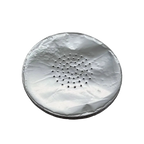 Metallic Aluminum Sheets for a hookah on a white background 