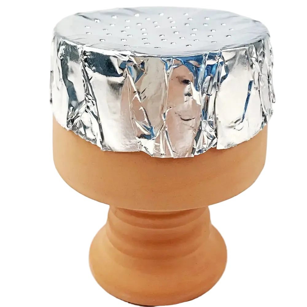 Per-Poked Aluminum Sheet For Hookah 50 Pcs Box