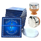 Per-Poked Aluminum Sheet For Hookah 50 Pcs Box