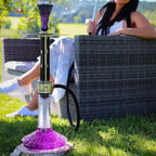 Terminator hookah complete set components, premium 304 stainless steel parts, professional grade shisha accessories, easy maintenance design
